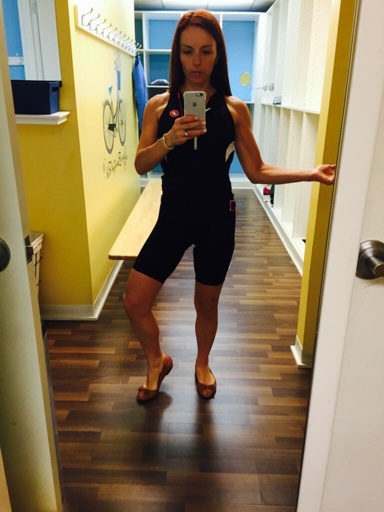 Theia Friestedt full body selfie weighing 116 pounds